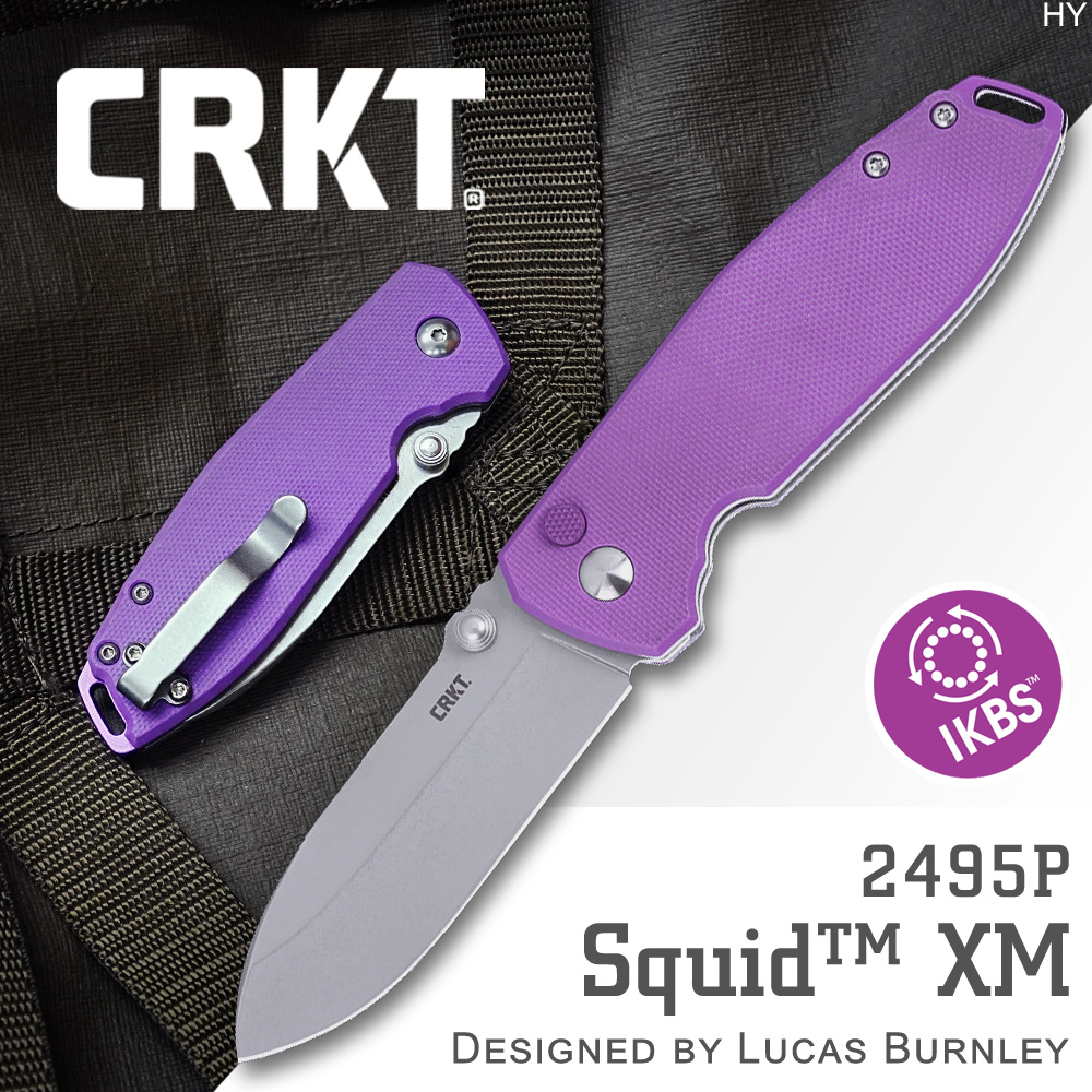 CRKT Squid XM 折刀#2495P
