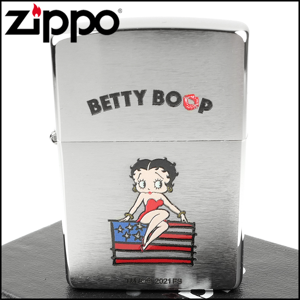 Zippo 日系~Betty Boop-貝蒂娃娃-90週年紀念打火機