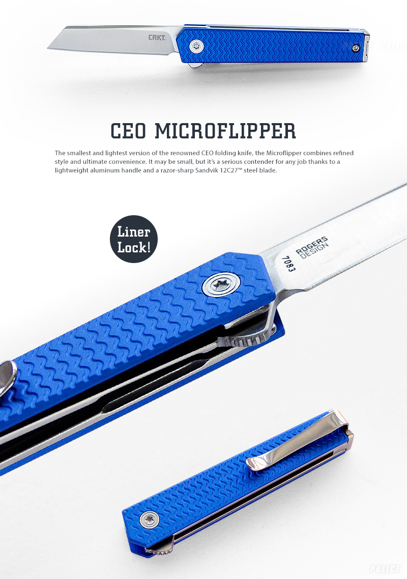 CRKT CEO MICROFLIPPER 折刀(#7083) - PChome 24h購物