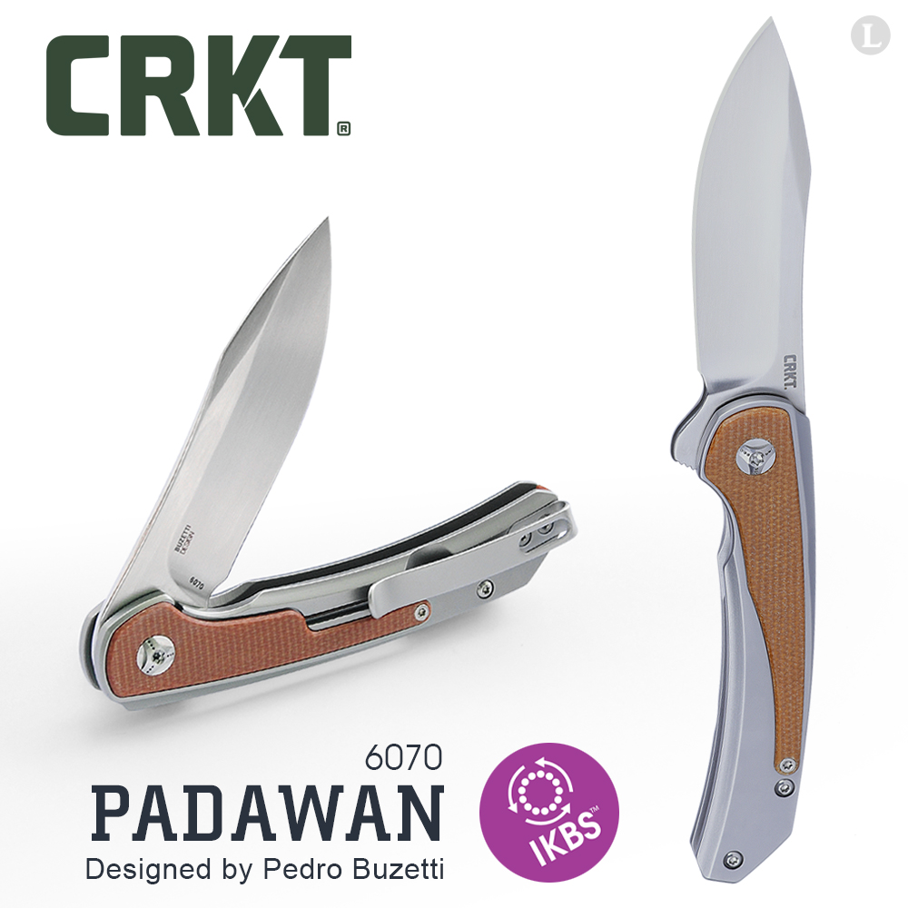 CRKT PADAWAN 折刀棕色 (#6070)