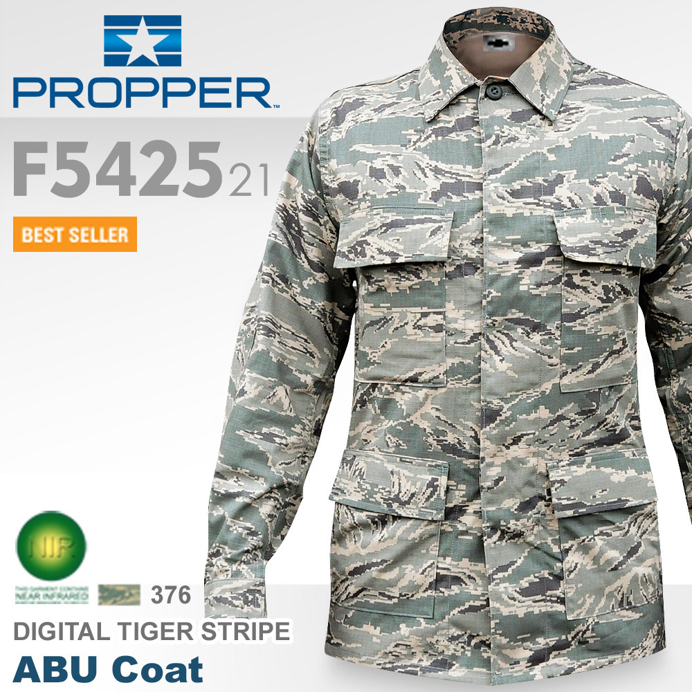 PROPPER 【福利品】ABU Coat 空軍數位虎紋戰術襯衫 F5425