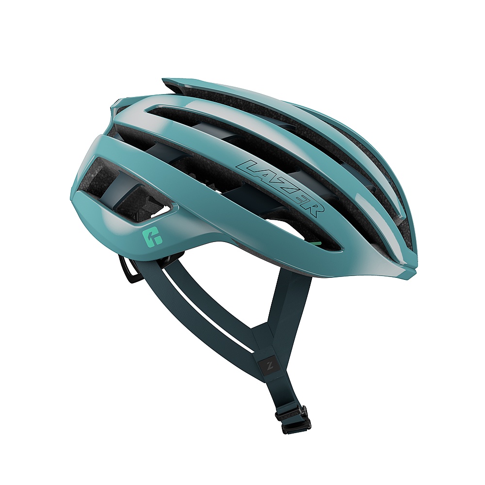 LAZER Z1 KinetiCore 自行車安全帽 石青藍