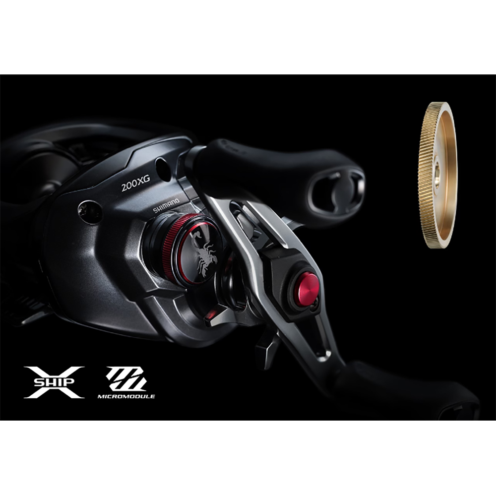 SHIMANO 禧瑪諾24 SCORPION MD 200HG/201HG/200XG/201XG 兩軸捲線器