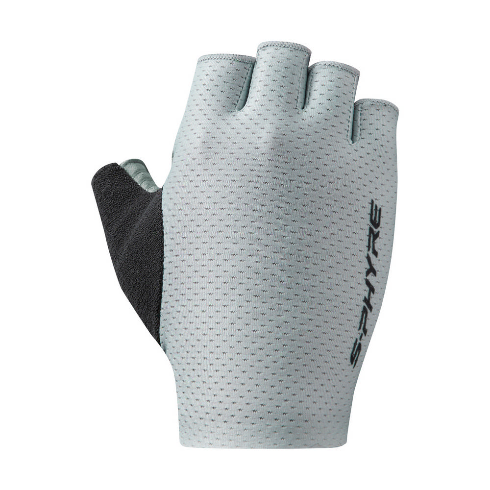 SHIMANO 禧瑪諾 S-PHYRE LEGGERA 男款半指手套 冰灰色