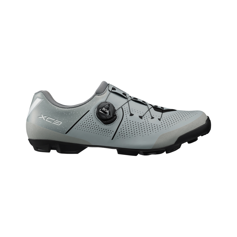 SHIMANO 禧瑪諾 XC302 登山車鞋 動力鞋楦 寬版 冰灰色