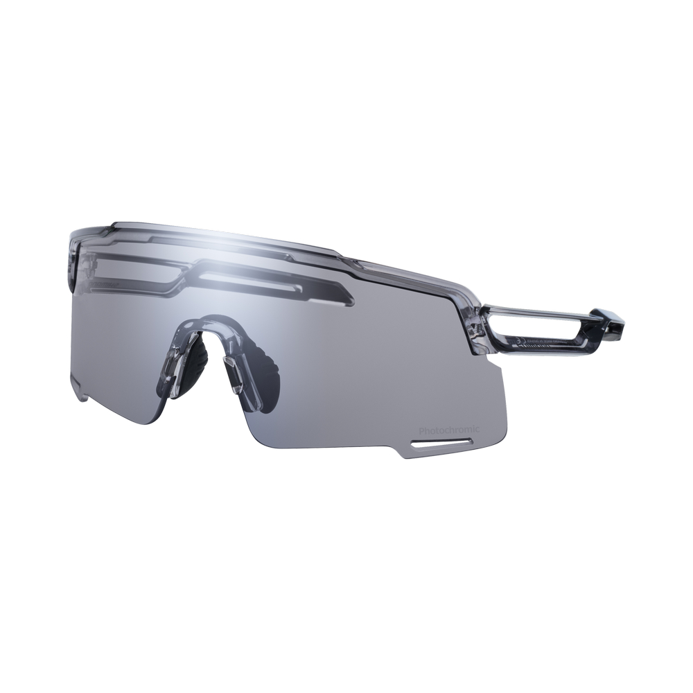 SHIMANO 禧瑪諾 EQUINOX PH 一片式太陽眼鏡 灰色變色鏡片 透明灰色