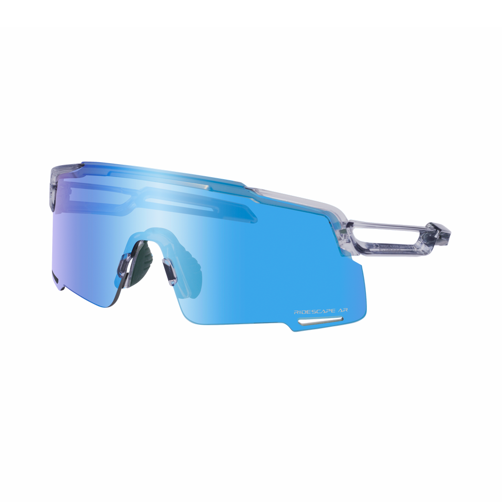 SHIMANO 禧瑪諾 EQUINOX RIDESCAPE AR 一片式太陽眼鏡 礦物灰色