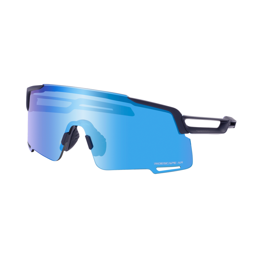 SHIMANO 禧瑪諾 EQUINOX RIDESCAPE AR 一片式太陽眼鏡 霧面黑色