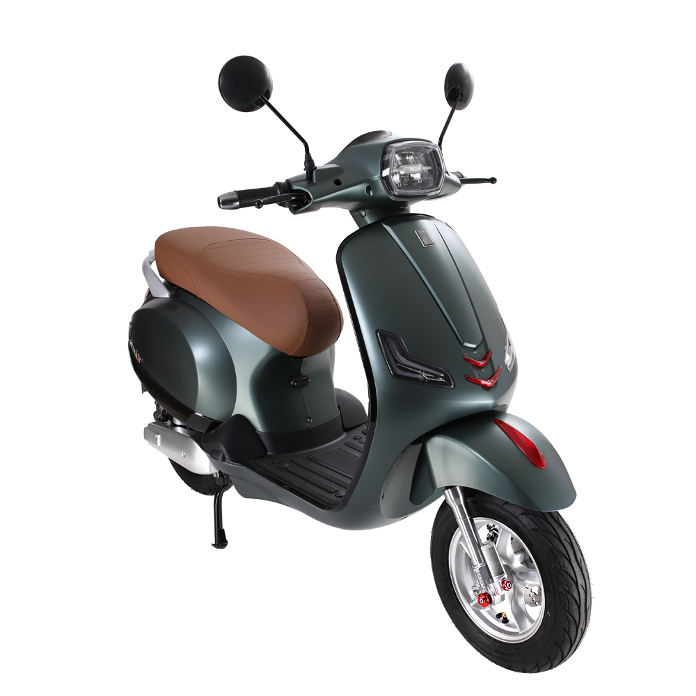 e路通 EA-EV8 復古騎士 48V鉛酸 前後碟煞 電動微型二輪車