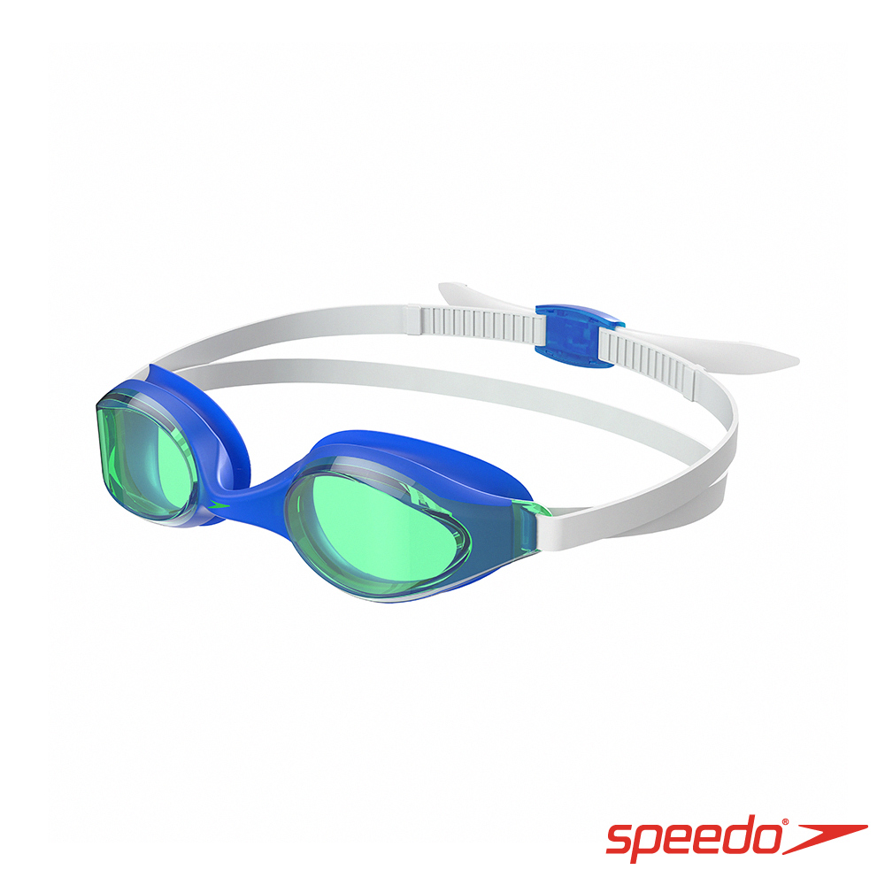 SPEEDO 兒童運動泳鏡 Hyper Flyer 藍/翡翠綠