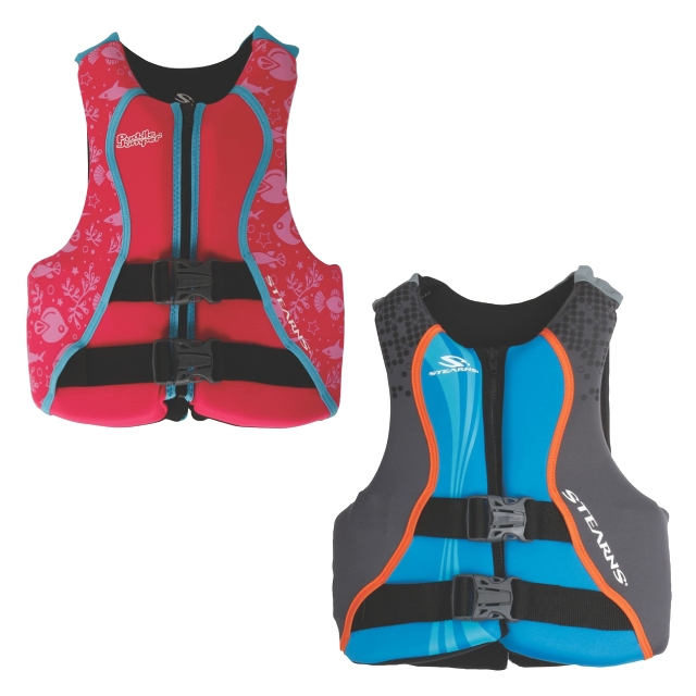【Stearns 】Youth Hydroprene Vest 青年救生衣(浮具/水上活動/浮力衣)