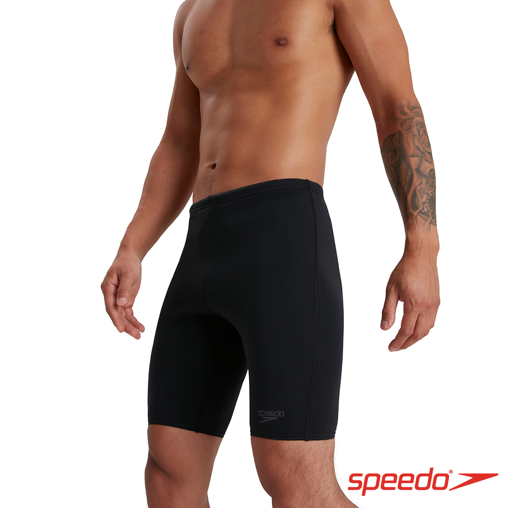 男 運動及膝泳褲 Eco Endurance+ 黑