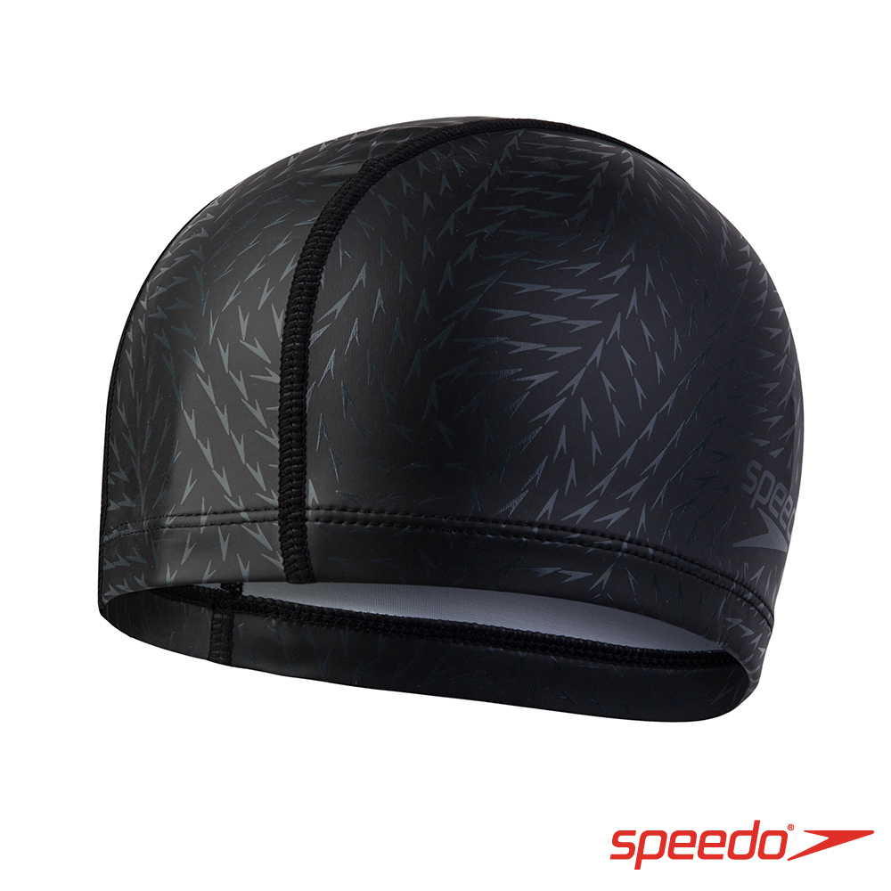 SPEEDO 成人合成泳帽 Boom Ultra Pace 灰黑