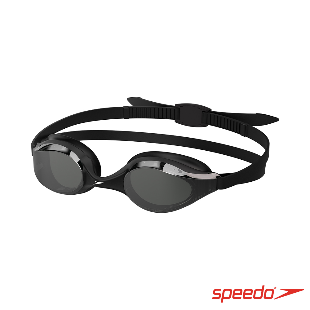 SPEEDO 兒童 運動泳鏡 鏡面 Hyper Flyer 黑