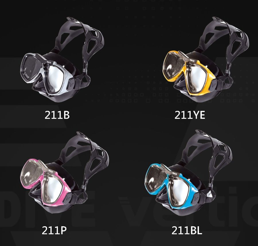 V.DIVE 威帶夫 211 潛水面鏡