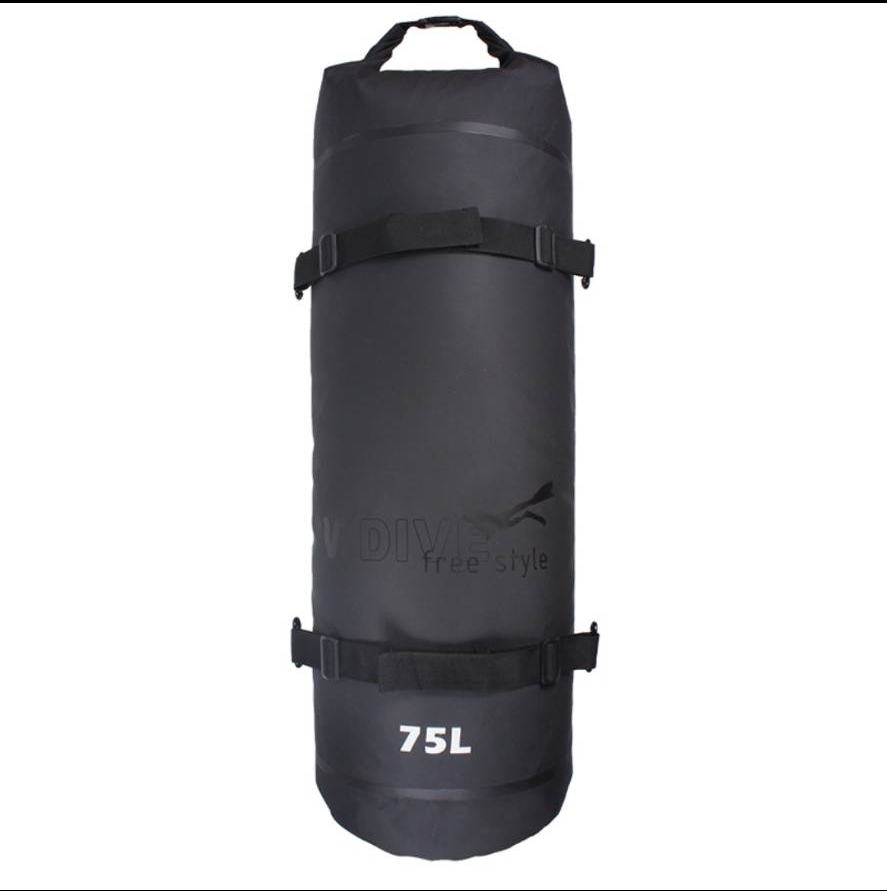 V.DIVE 威帶夫 DRYBAG 防水彈性雙肩背包75L