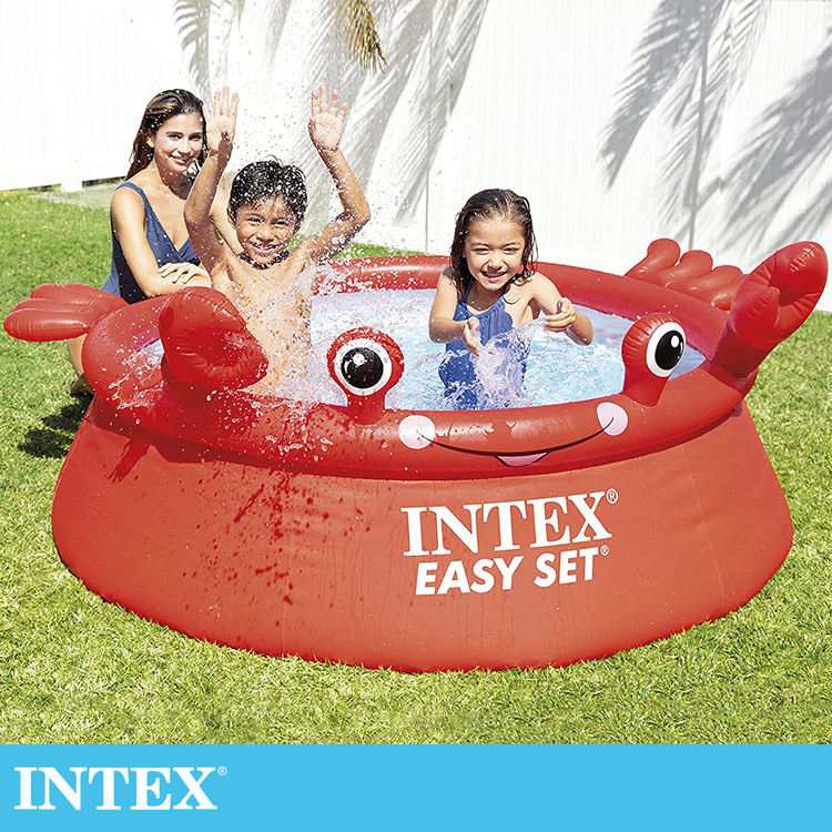 INTEX 螃蟹簡易裝EASY SET游泳池183x51cm(880L)適用3歲+ (26100NP)（其他規格）