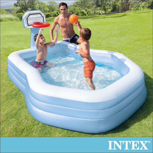 INTEX 灌籃高手大型充氣泳池(57183)