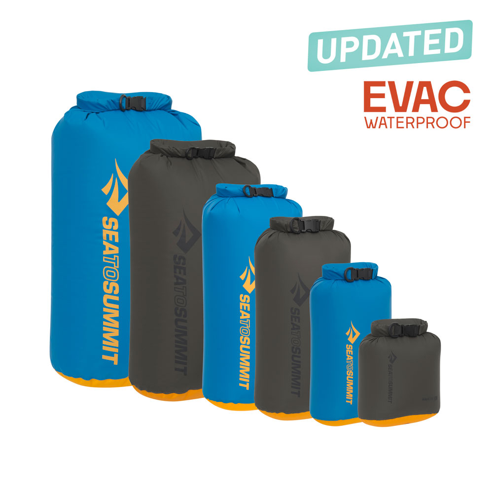 SEA TO SUMMIT 70D eVac輕量可透氣防水袋-背環 8L