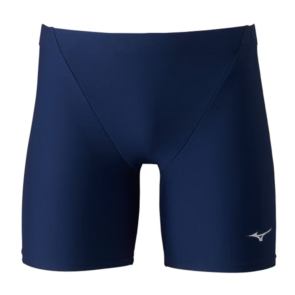MIZUNO 美津濃 BASIC 男四角泳褲 深藍 N2MBDA0114