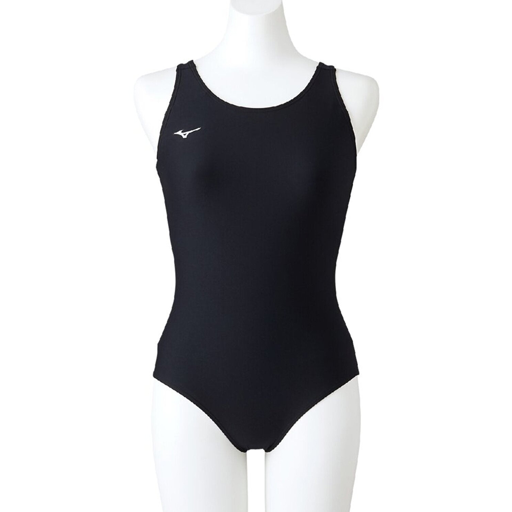 MIZUNO 美津濃 BASIC 女連身泳衣 黑 N2MADC0109