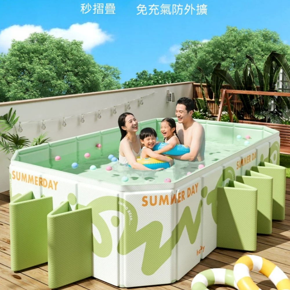 游泳池 充氣泳池 支架泳池 家庭泳池 戲水池 折疊泳池 庭院泳池 戶外水池 220x140x55cm