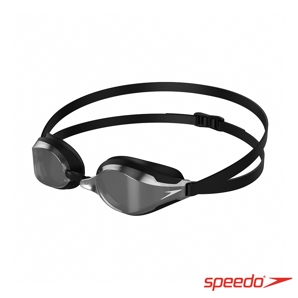 成人競技鏡面泳鏡 SPEEDSOCKET 黑