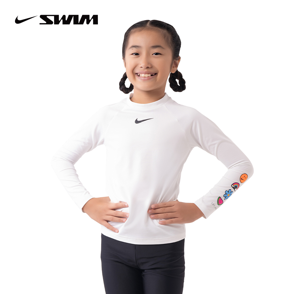 NIKE 耐吉 女孩長袖防曬衣 NESSE739