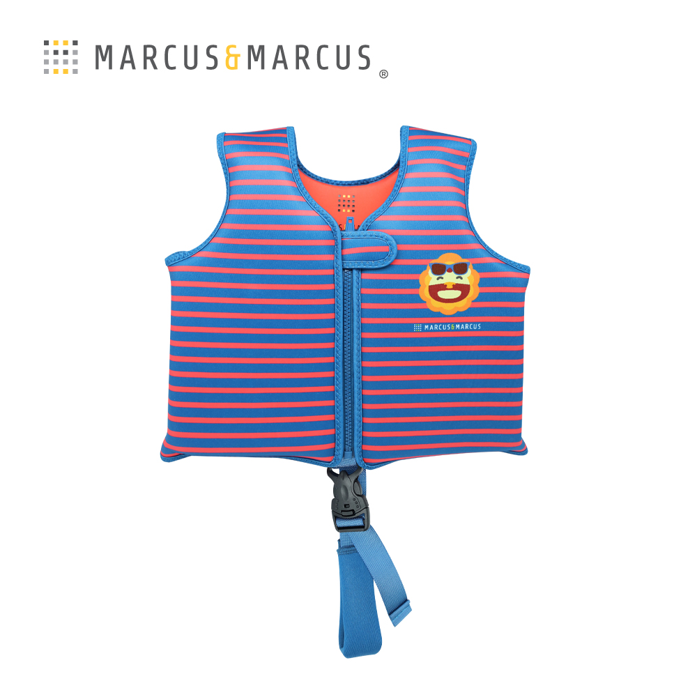MARCUS & MARCUS 兒童游泳浮力背心(M)-獅子