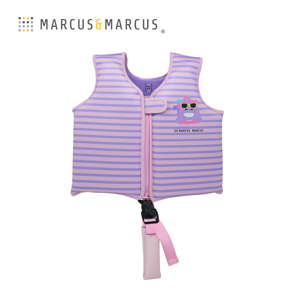 MARCUS & MARCUS 兒童游泳浮力背心(M)-鯨魚