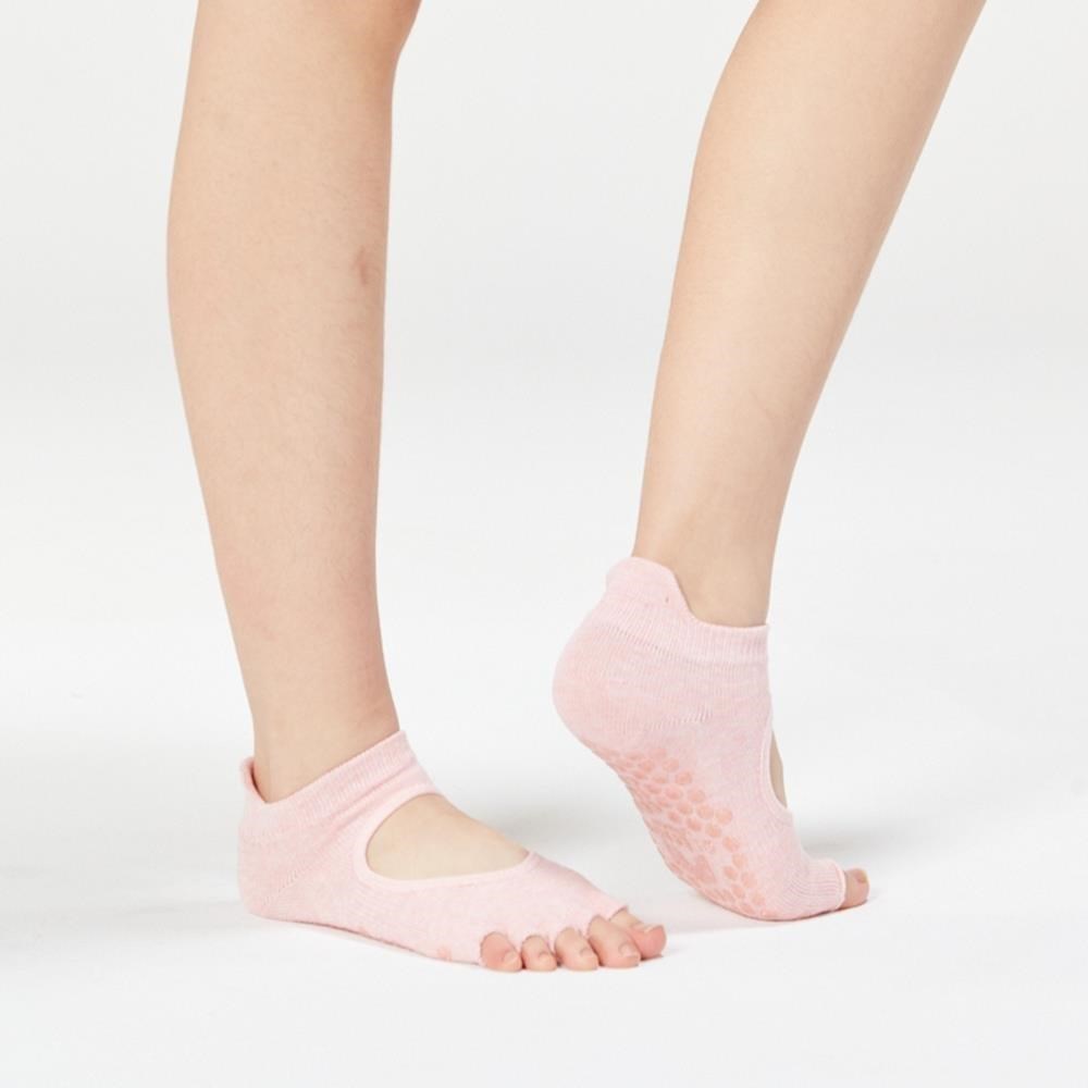 Clesign Toe Grip Socks 瑜珈露趾襪 - 25SS 春夏新色 - 曙光粉