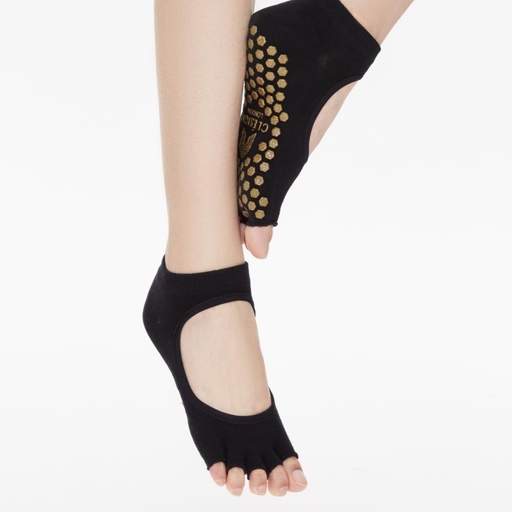 Clesign Toe Grip Socks 瑜珈露趾襪 -兩入組