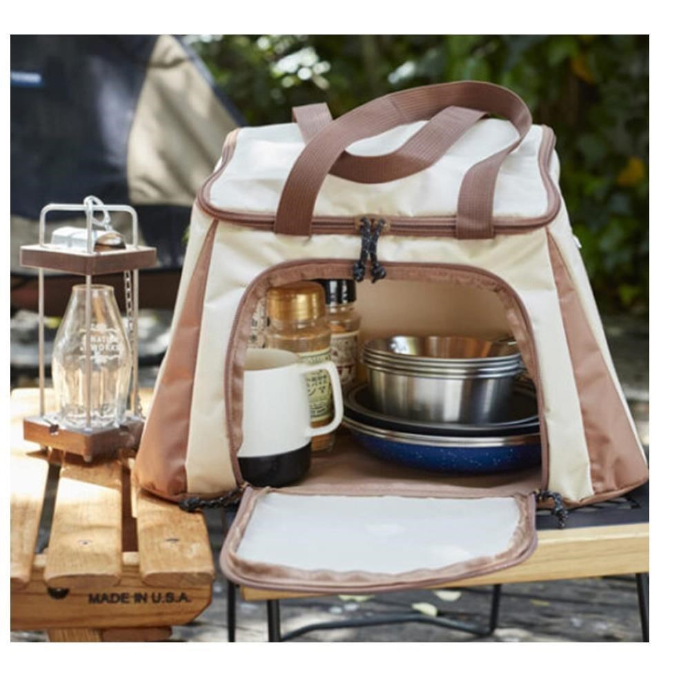 May shop 戶外野營帳篷造型大小款收納兩件套組