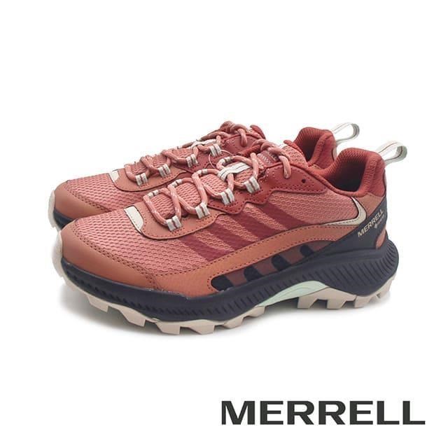 Merrell 邁樂 (女)SPEED STRIKE 2 GTX防水登山健行鞋 女鞋-岩石紅