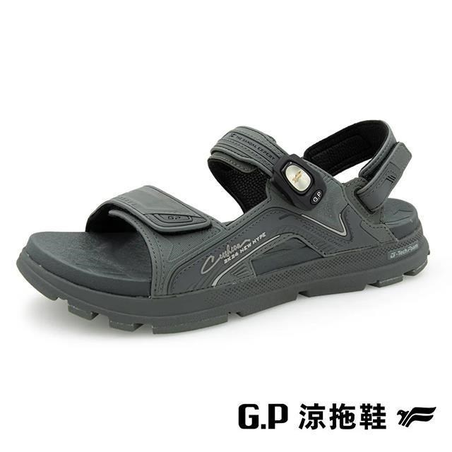 G.P 啟蒙 (男)G-tech Foam舒適高彈涼鞋 男鞋-綠色（其他規格）