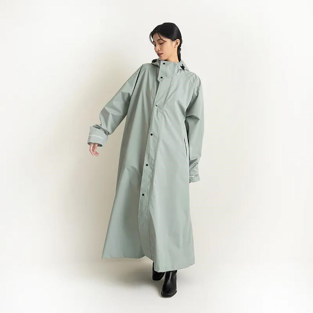 真心良品 大振豐洋傘 CORVIX純粹本質兩穿前開式輕量風雨衣(附提袋) -1入