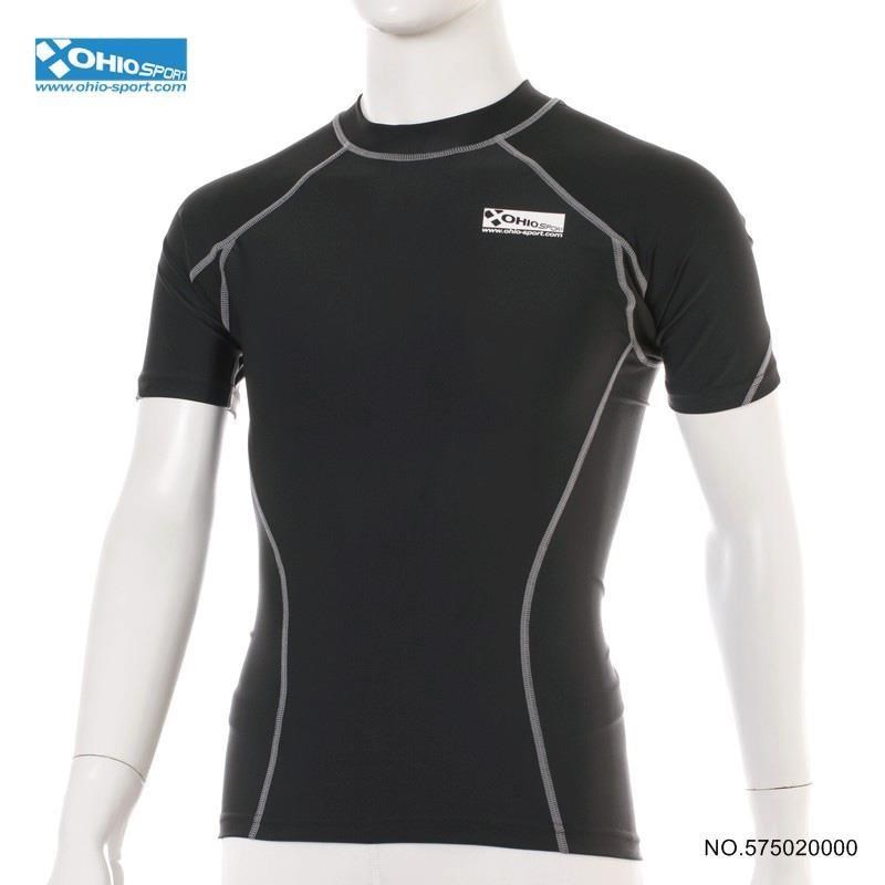 Schick 舒適 【南紡購物中心】 【路達車衣館】 OHIOSPORT 男款 進階短袖能量壓縮衣