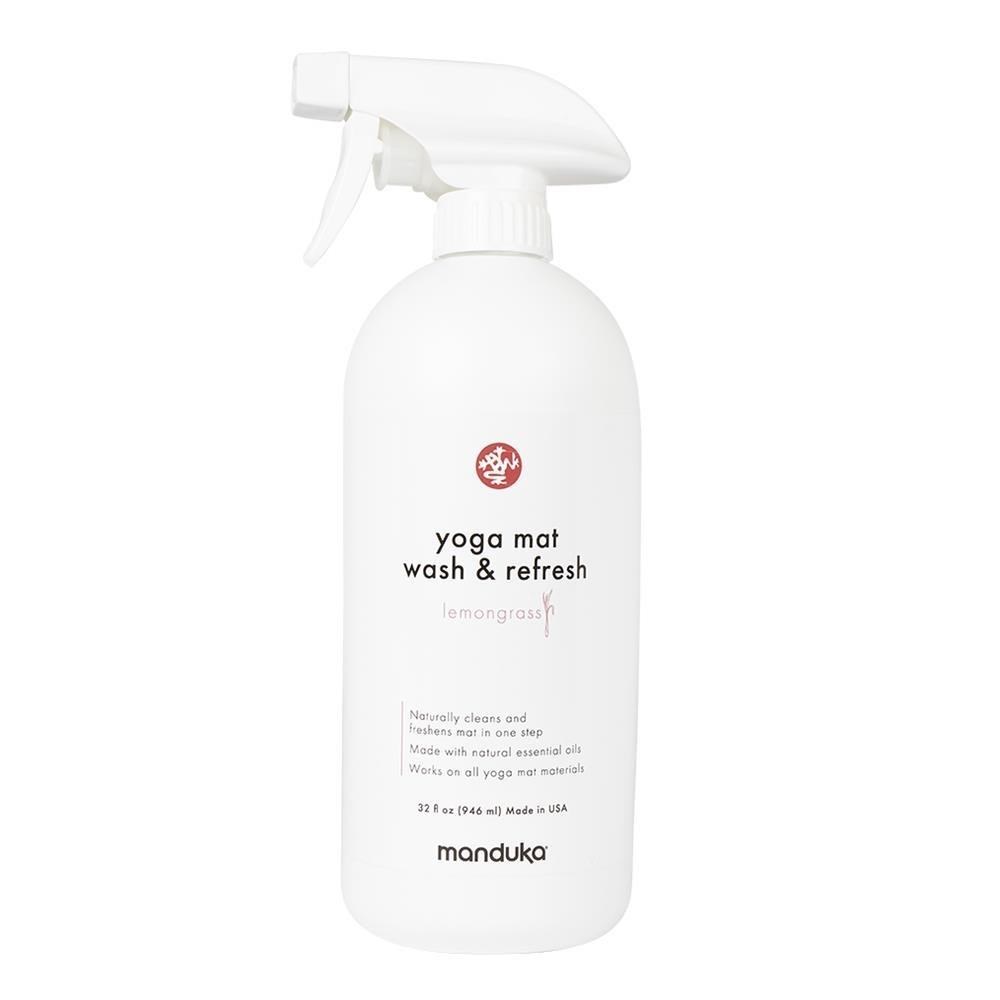 Manduka Mat Wash 瑜珈墊清潔噴劑32oz 噴頭組- Lemongrass 檸檬草
