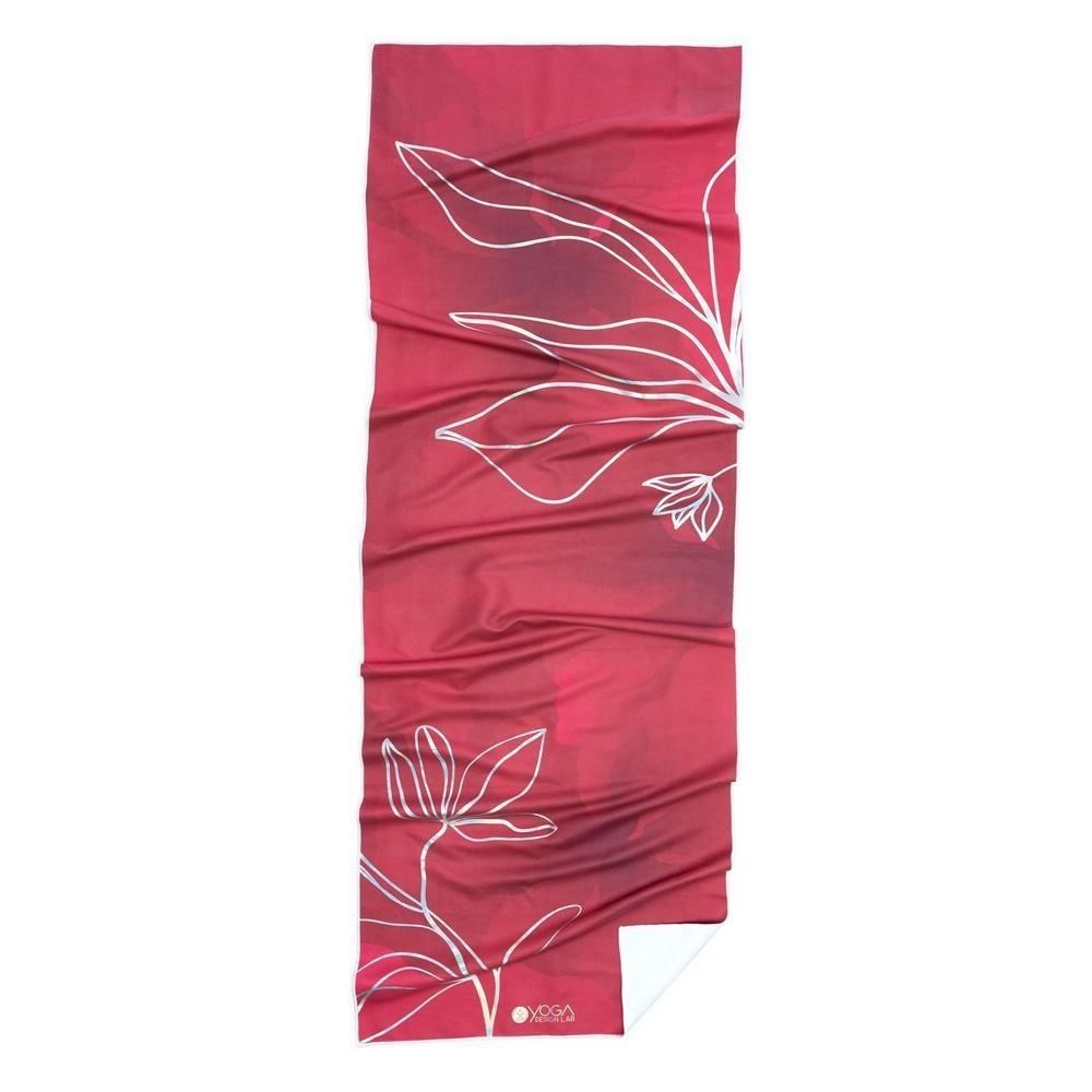 【Yoga Design Lab】Yoga Mat Towel 瑜珈舖巾 Iris (濕止滑) PChome 24h購物
