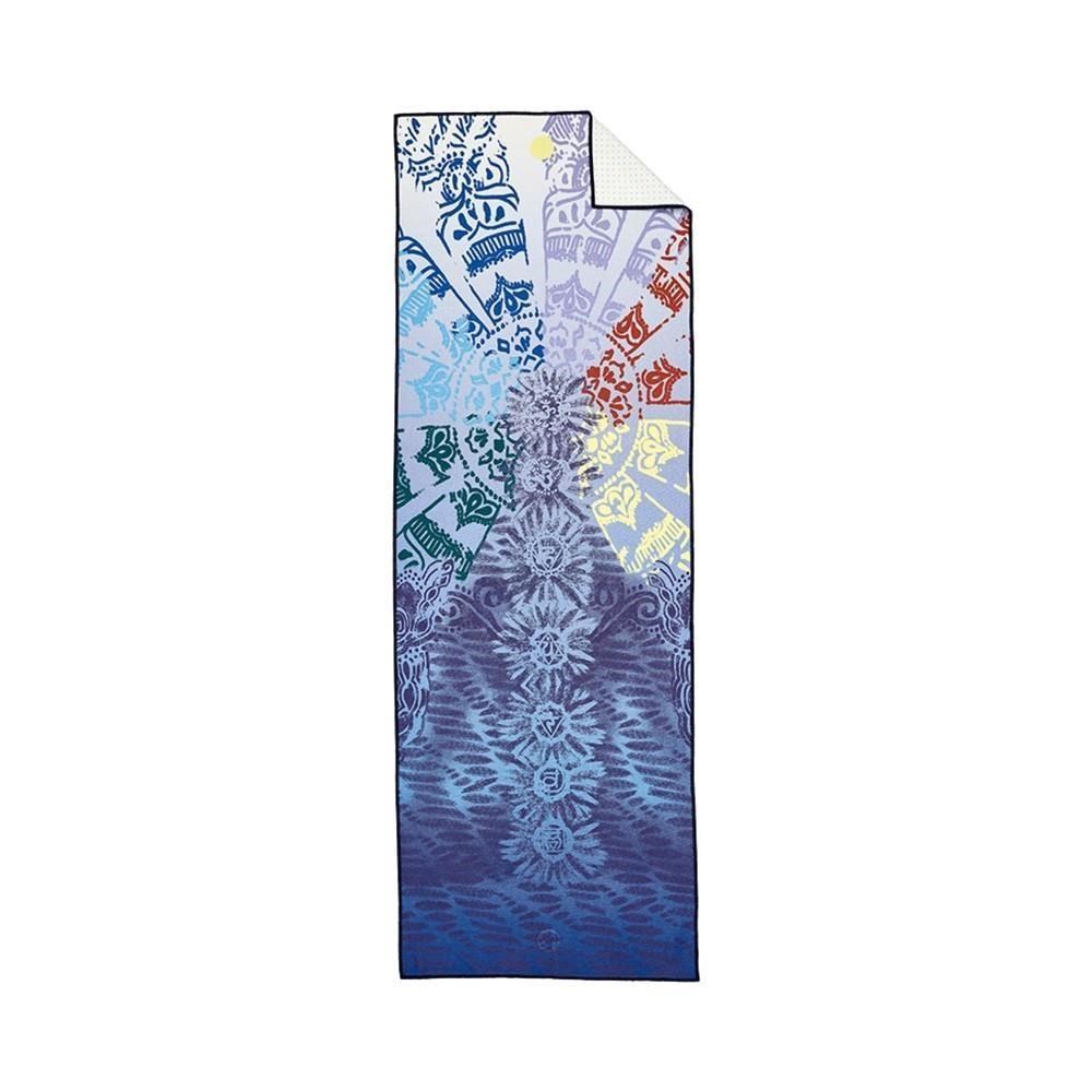 Manduka Yogitoes 2.0 瑜珈舖巾 - Chakra Print (Blue)