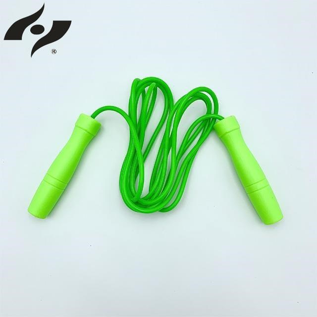 果凍跳繩(綠) 彩色跳繩 計時跳繩 實心跳繩 便宜跳繩 瘦身跳繩