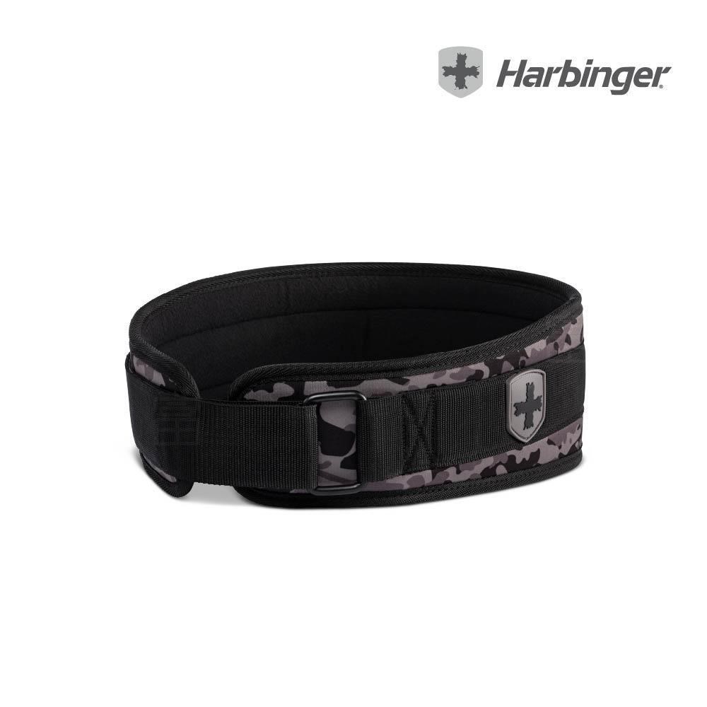 Harbinger Foam Core Belt4.5吋Unisex Grayscale專業健身腰帶-灰迷彩