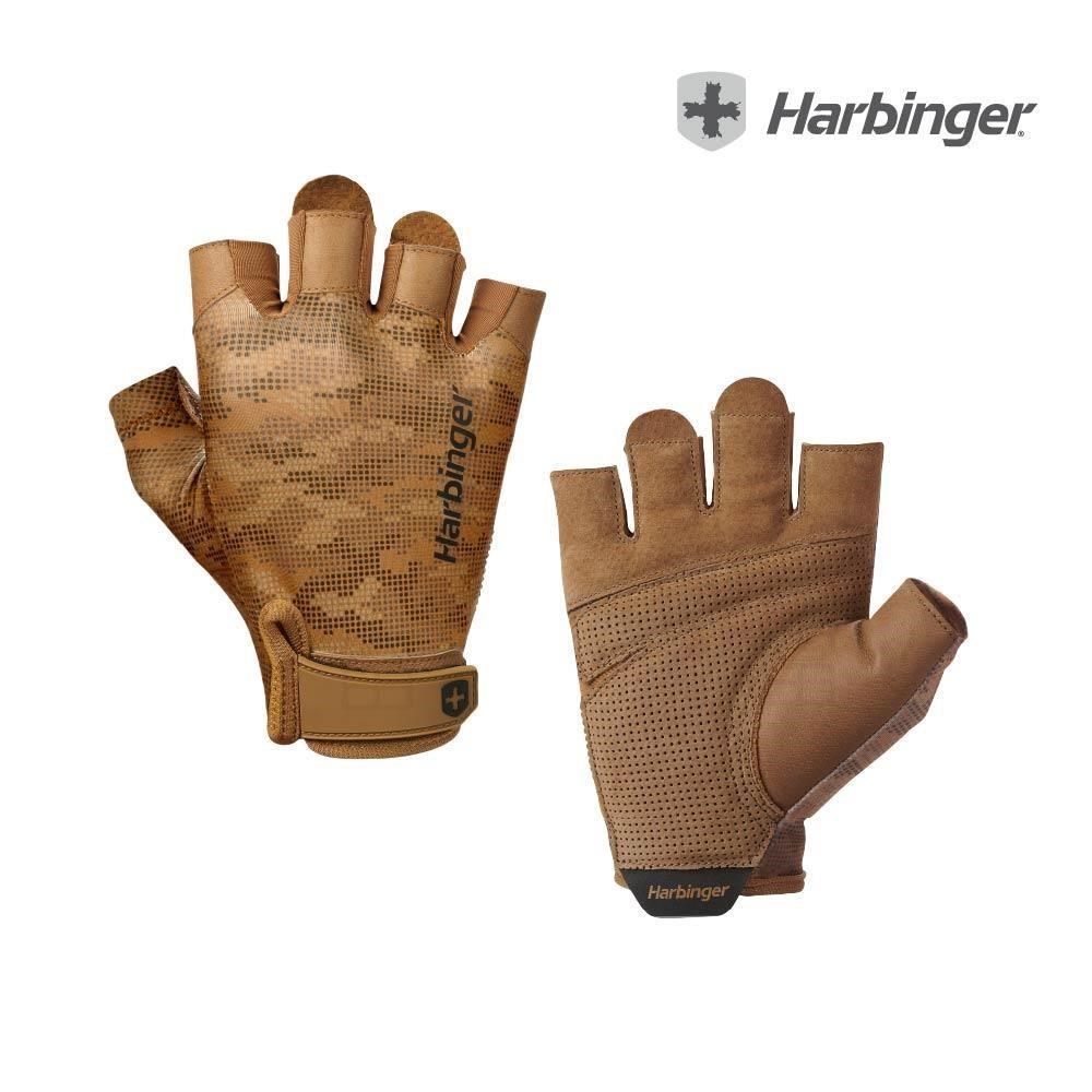 Harbinger Pro Gloves 2.0 重訓/健身用專業手套-迷彩黃