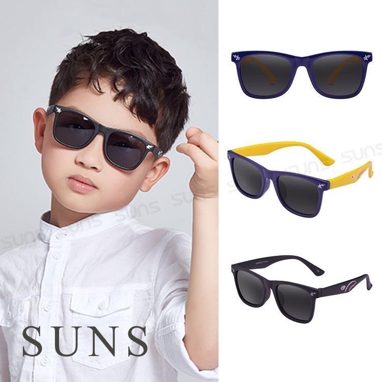 SUNS 兒童鯊魚偏光墨鏡 抗UV(16540)