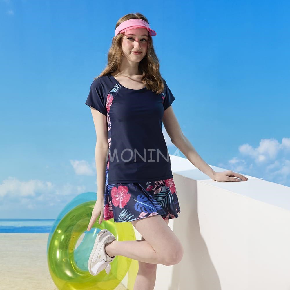 YourstyLe 莫妮娜 台灣製 大女二件式 加大泳裝