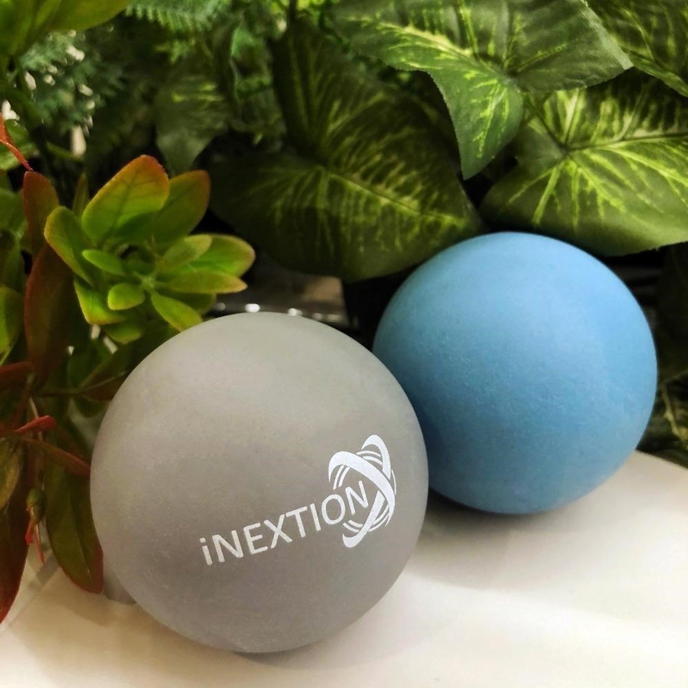 【南紡 中心】【INEXTION 】Therapy Balls 筋膜按摩療癒球2 入淺藍天灰 製