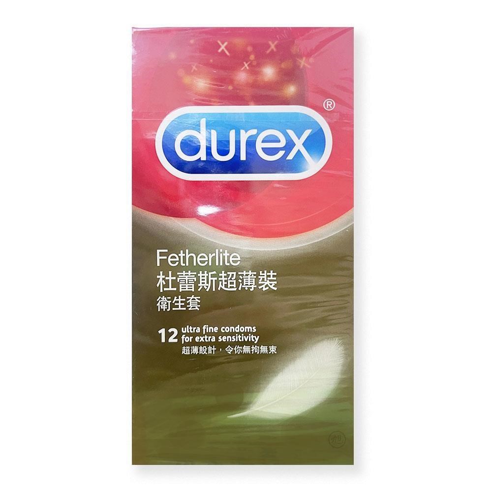 Durex 杜蕾斯 超薄裝衛生套 12入/盒