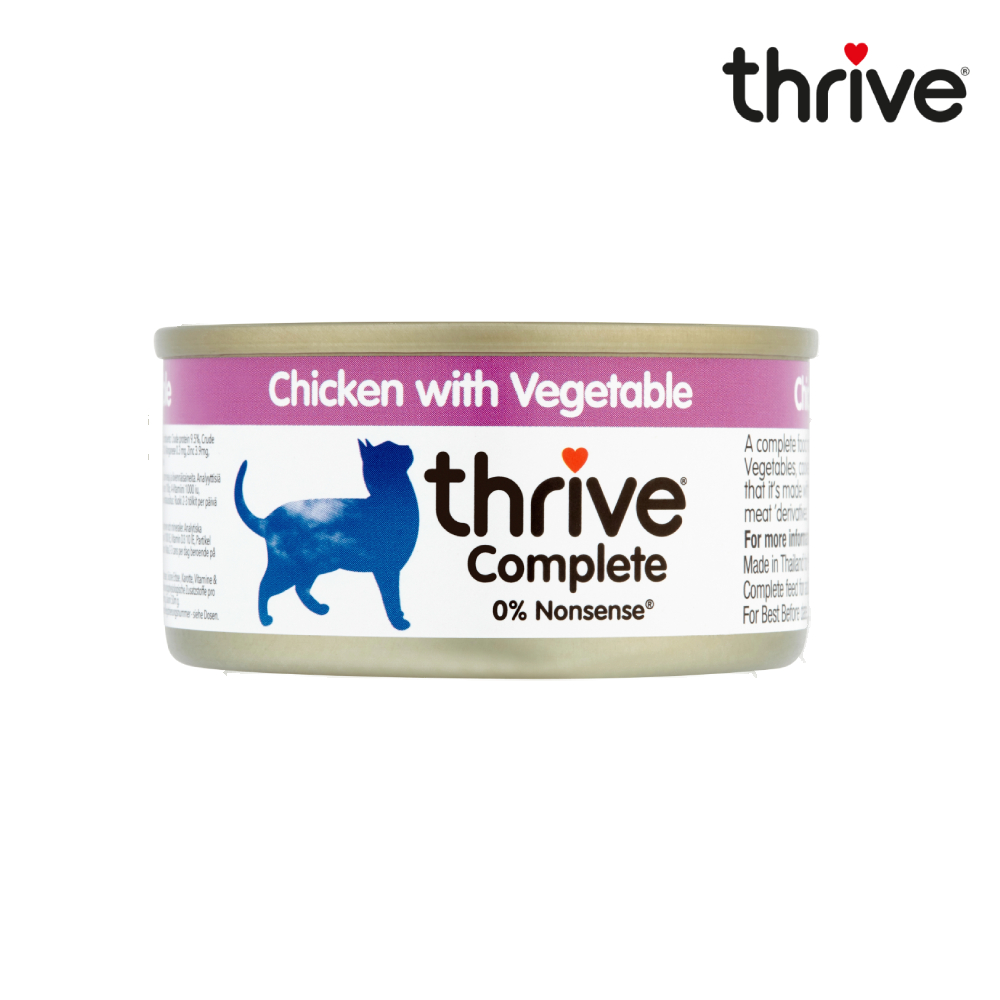 Thrive 脆樂芙 貓罐 (雞肉+蔬菜)75g
