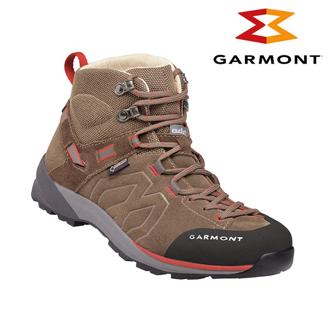 GARMONT 女款GTX中筒郊山健走鞋Santiago WMS 002554灰粉UK3.5-UK8