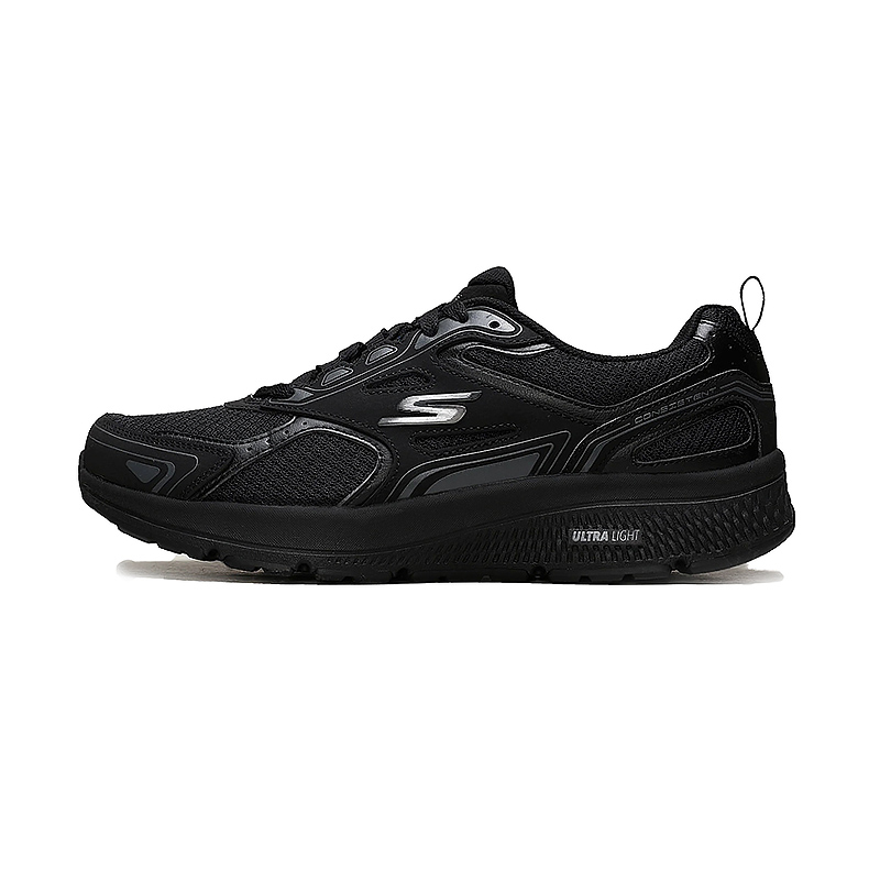 SKECHERS 斯凱奇 男鞋 GO RUN CONSISTENT 運動鞋 黑 220034BKCC